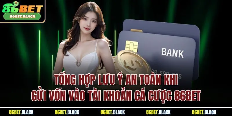 Tổng hợp lưu ý an toàn khi gửi vốn vào tài khoản cá cược 86Bet